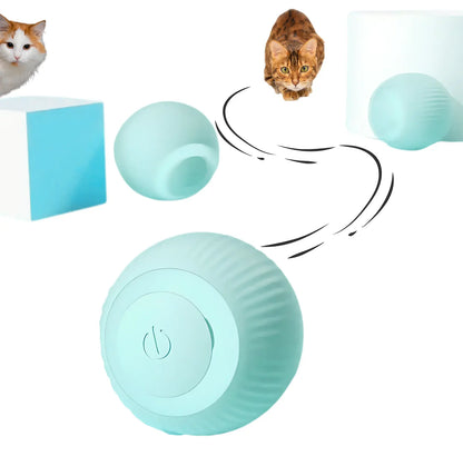 Cat Interactive Ball Electric Automatic Rolling Ball Smart Toys for Cats Smart Cat Toy Rotating Ball Cat Game Accessories Vonthya