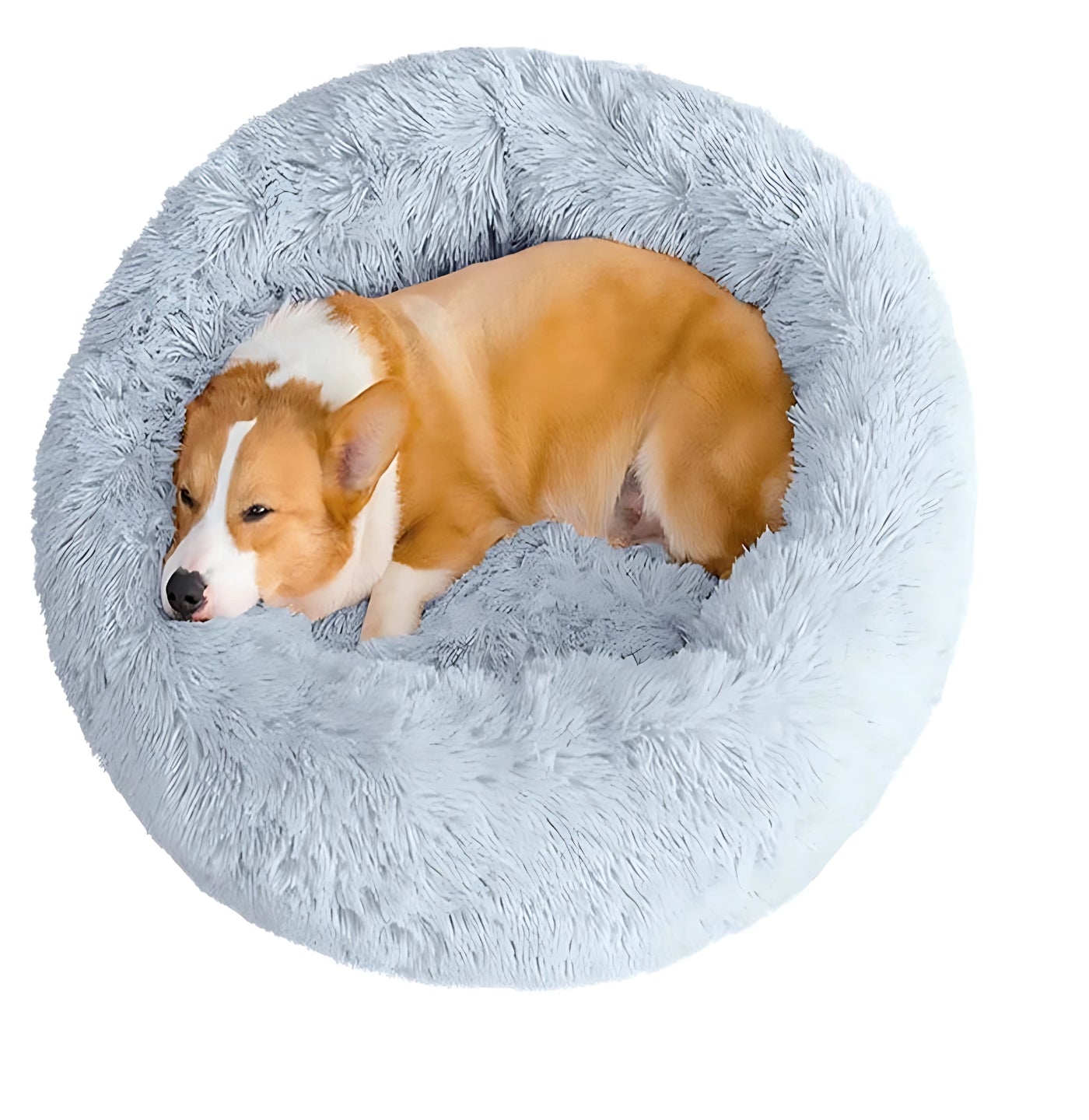 Plush Nest Pet Bed