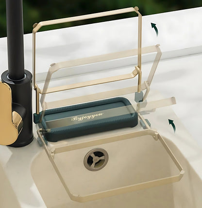 Clog-Free Sink Storage Net Rack