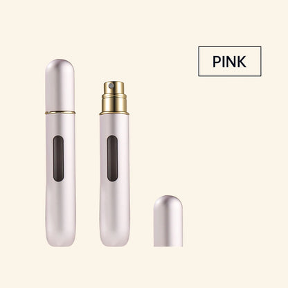 LuxeMist Refillable Glass Perfume Atomizer